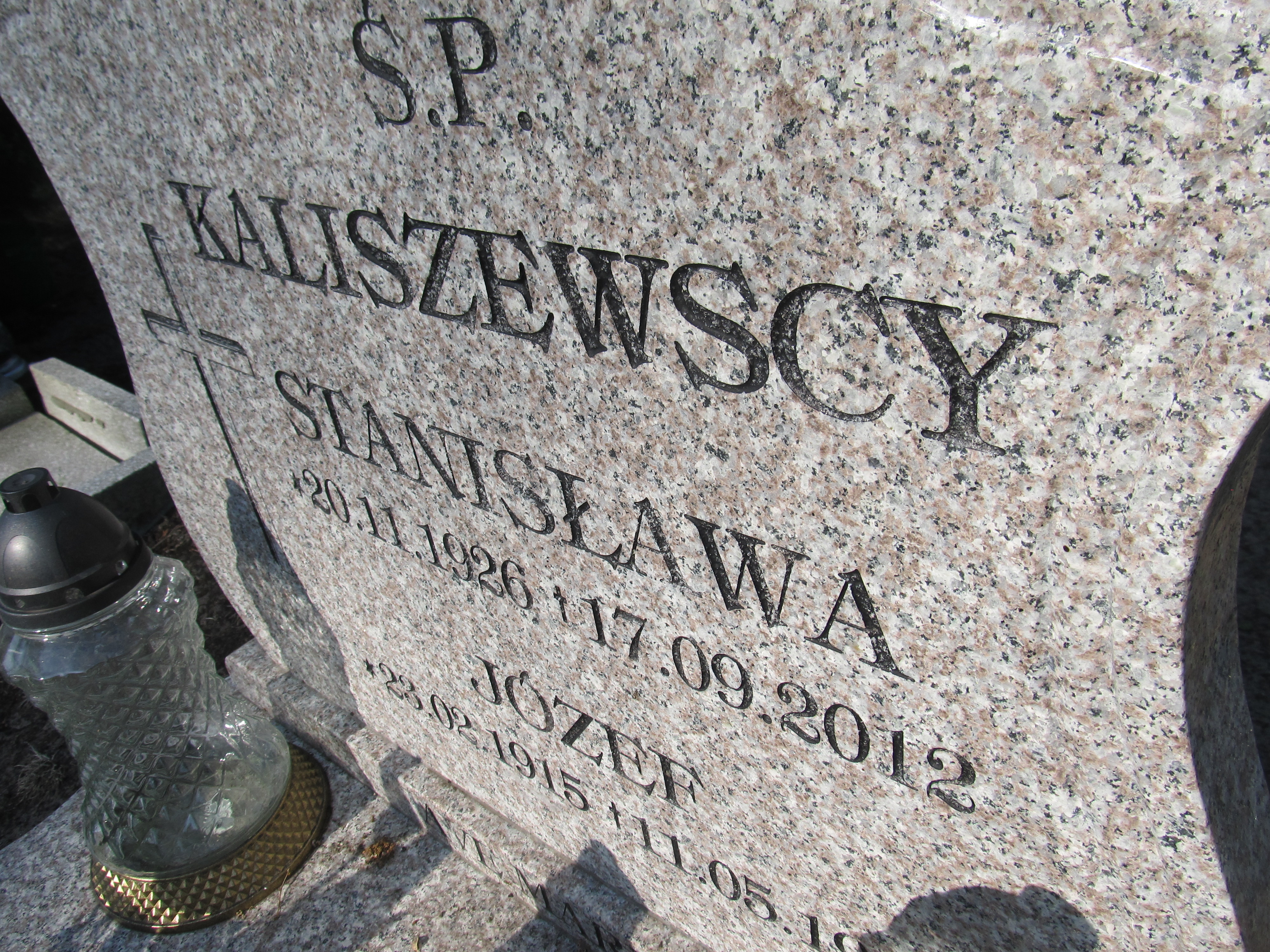 Stanisława Kaliszewska 1926 Stepnica - Grobonet - Wyszukiwarka osób pochowanych