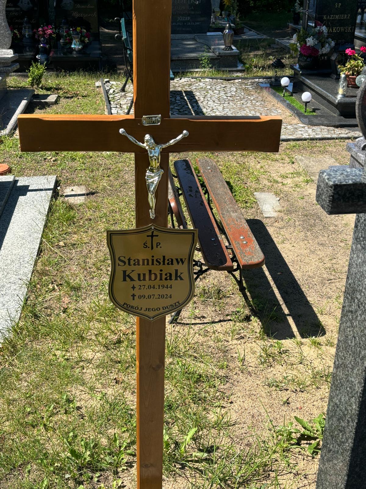 Grób Stanislaw Kubiak