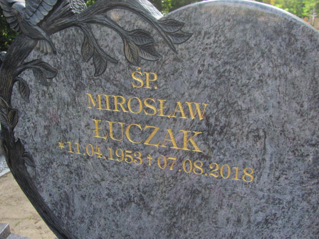 Mirosław Łuczak 1953 Stepnica - Grobonet - Wyszukiwarka osób pochowanych