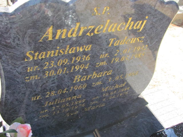Michał Andrzelachaj 1888 Stepnica - Grobonet - Wyszukiwarka osób pochowanych